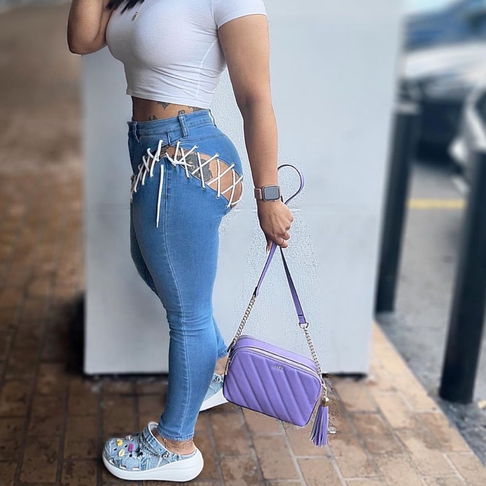 Drawstring Jeans